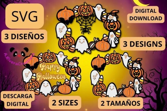 3D SVG Halloween Wreath Bundle Review