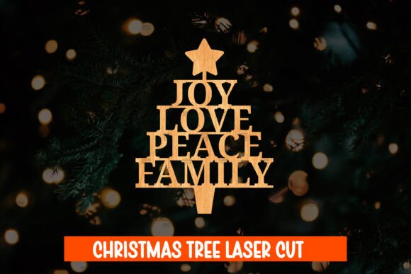 Christmas Tree 3D SVG: Winter Laser Cutting Magic