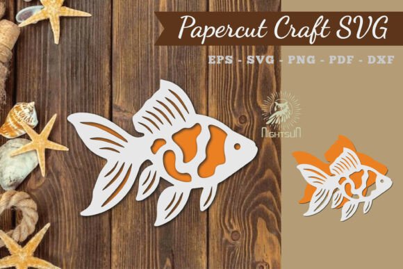 Fish Paper Cut SVG 3: A Designer's Review for Embroidery