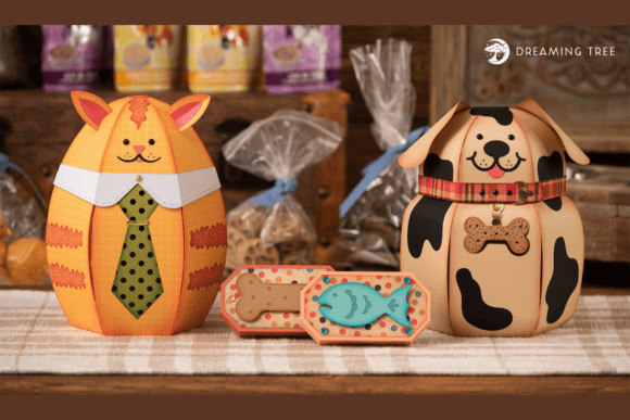 Furry Friends SVG Bundle: 3D SVG Dogs for Branding