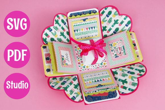 Layered Explosion Box: A Designer's Take on 3D SVG Craft