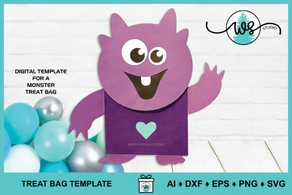 Monster Treat Bag 3D SVG for Birthdays: A Publisher's Review