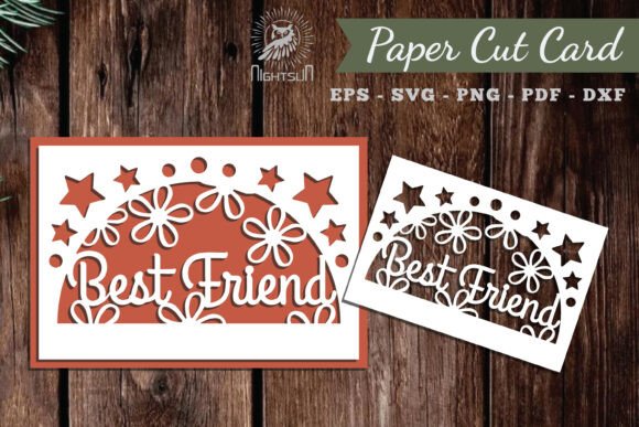 Review: Best Friend Papercut Card SVG for Embroidery