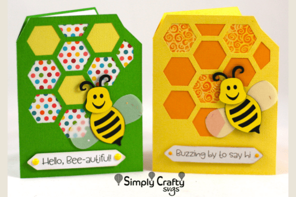 Review: Busy Bee Card SVG for 3D Pop-Up Cards