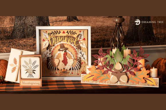 Review: Thankful SVG Bundle for 3D Thanksgiving Projects