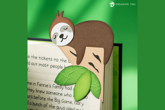 Sloth Corner Bookmark: A 3D SVG for Centerpieces