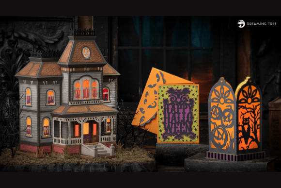 Spooky Stuff SVG Bundle: 3D SVG for Halloween Sites