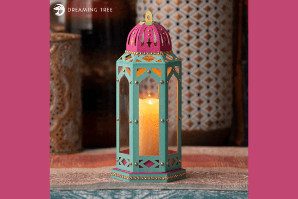 Tangiers Lantern SVG: A 3D SVG Object for Crafters
